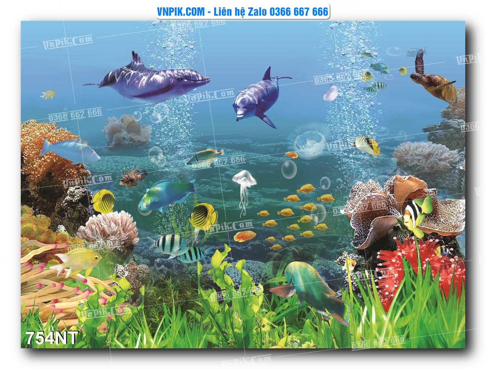 Tranh Trang Trí Phong Cảnh Nghệ Thuật Mã Số 754NT