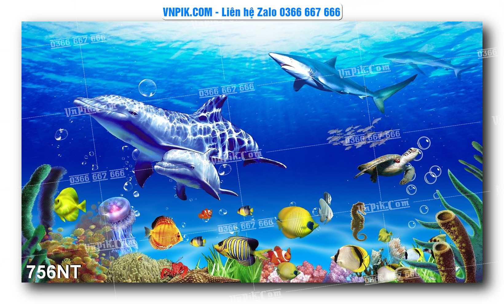 Tranh Trang Trí Phong Cảnh Nghệ Thuật Mã Số 756NT