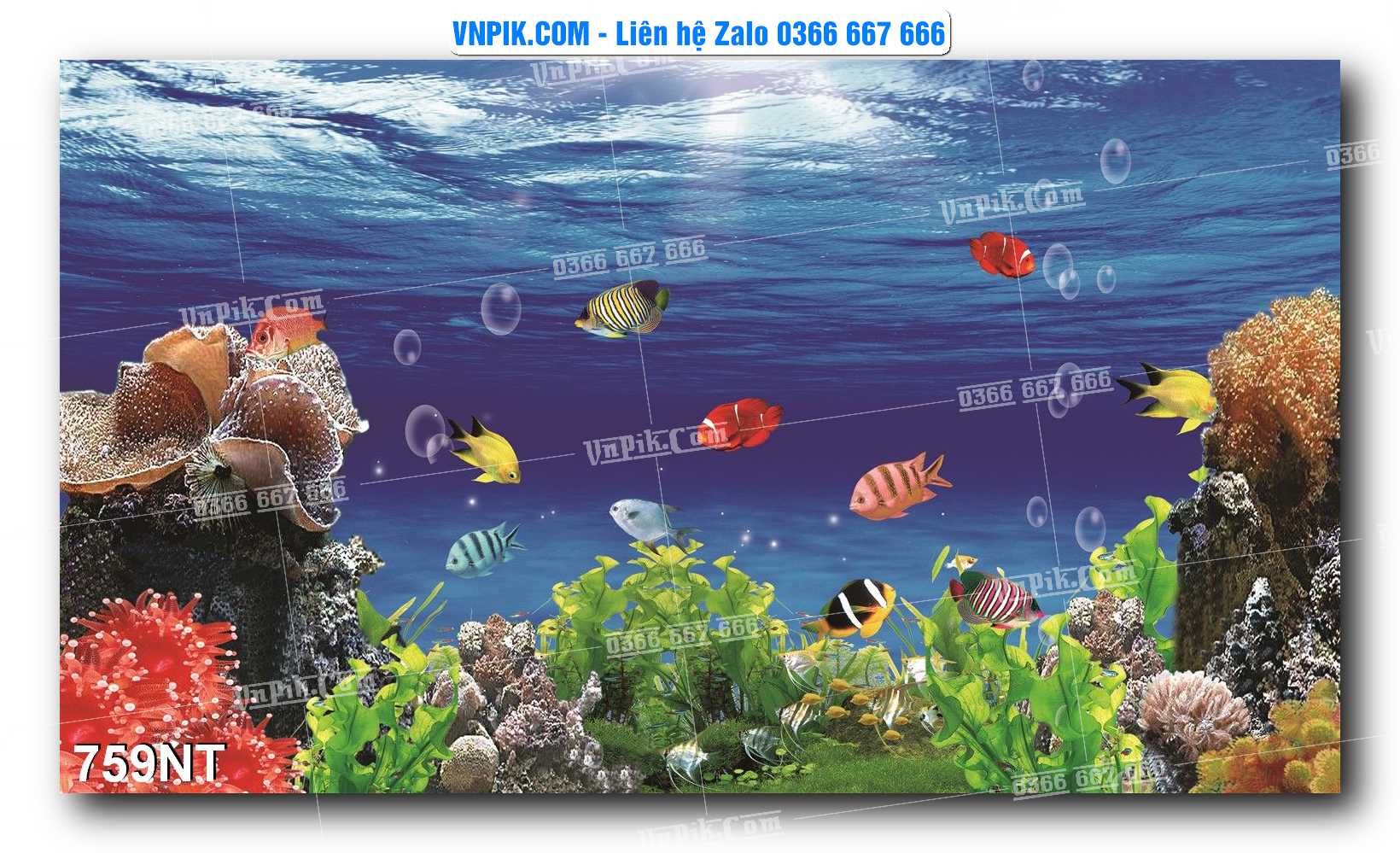Tranh Trang Trí Phong Cảnh Nghệ Thuật Mã Số 759NT