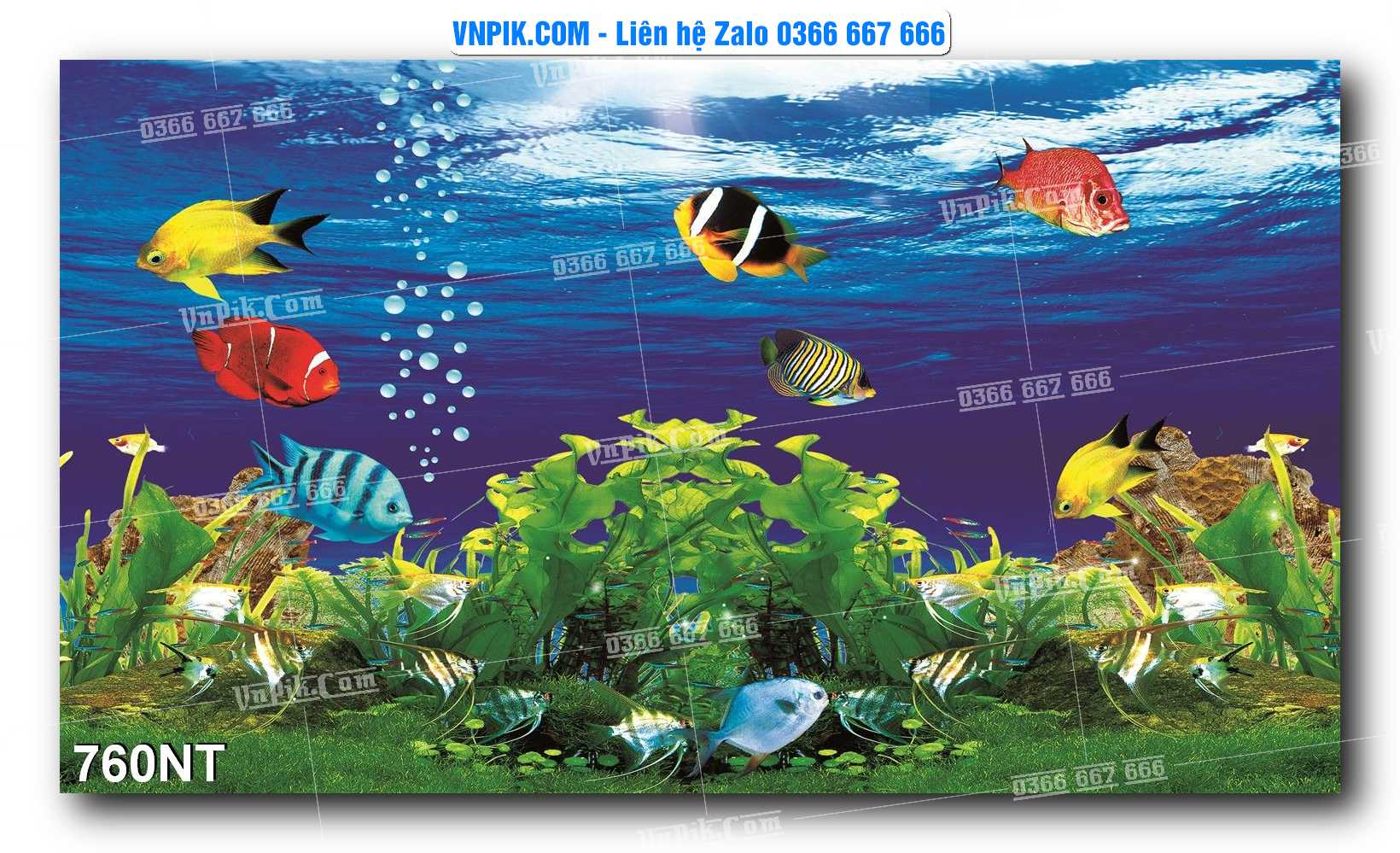 Tranh Trang Trí Phong Cảnh Nghệ Thuật Mã Số 760NT