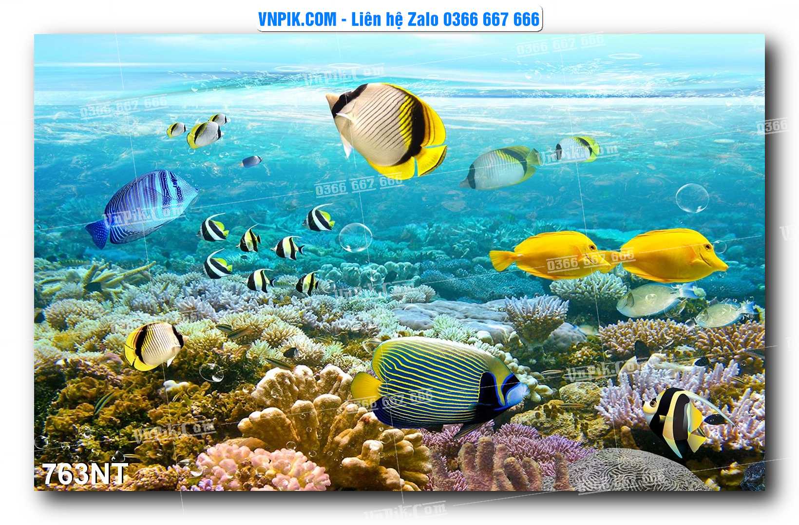 Tranh Trang Trí Phong Cảnh Nghệ Thuật Mã Số 763NT