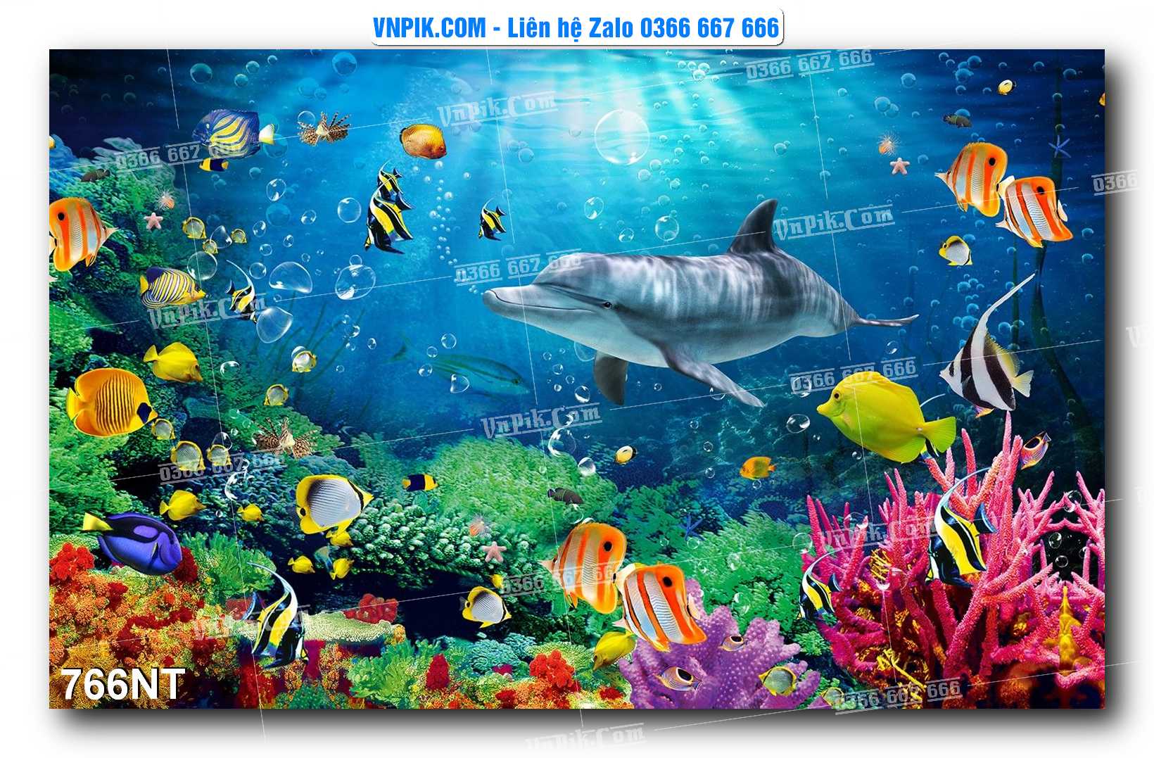 Tranh Trang Trí Phong Cảnh Nghệ Thuật Mã Số 766NT