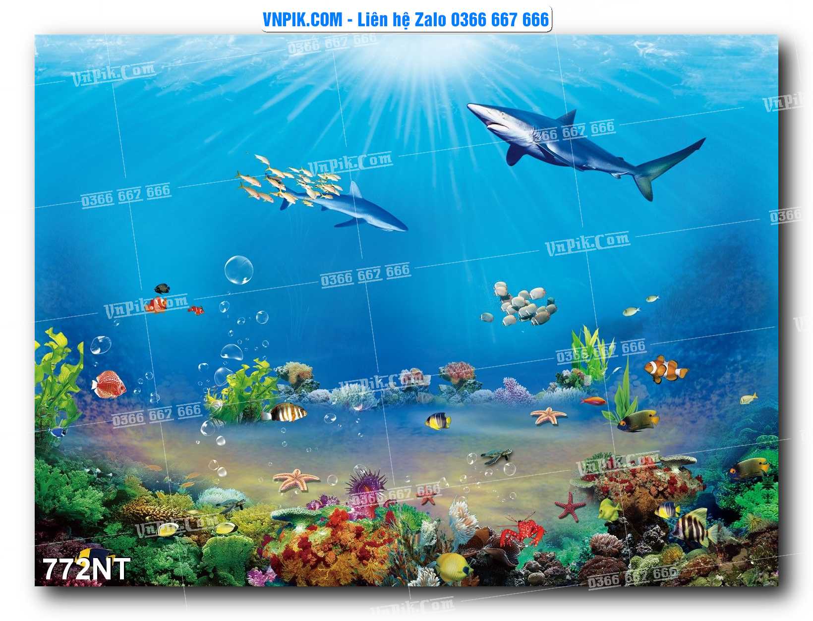 Tranh Trang Trí Phong Cảnh Nghệ Thuật Mã Số 772NT