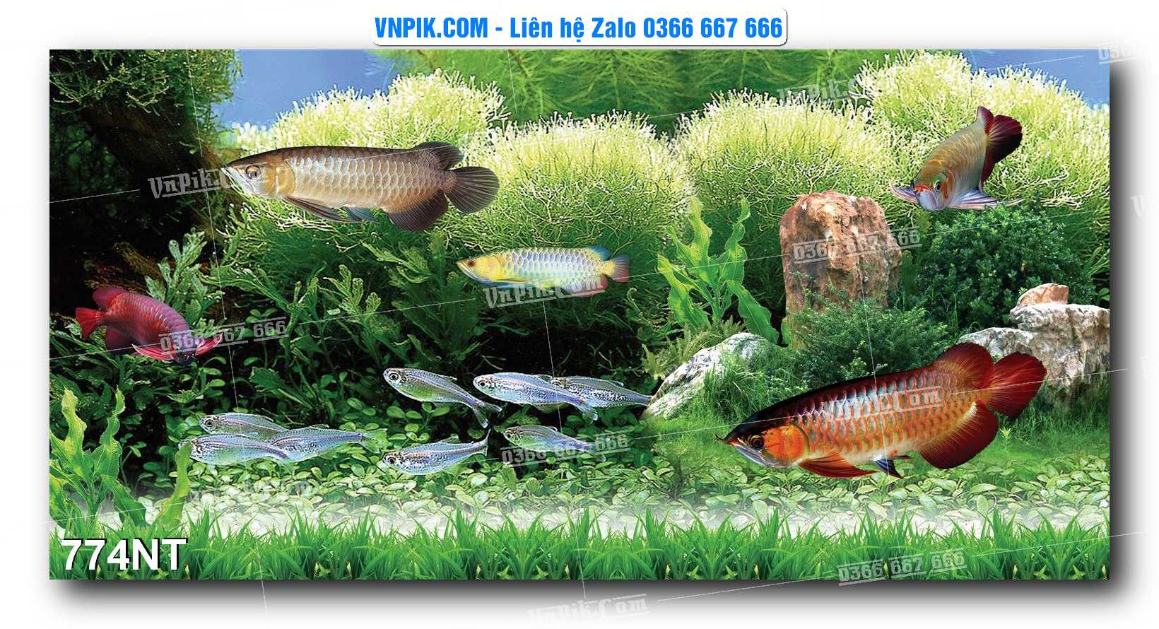 Tranh Trang Trí Phong Cảnh Nghệ Thuật Mã Số 774NT