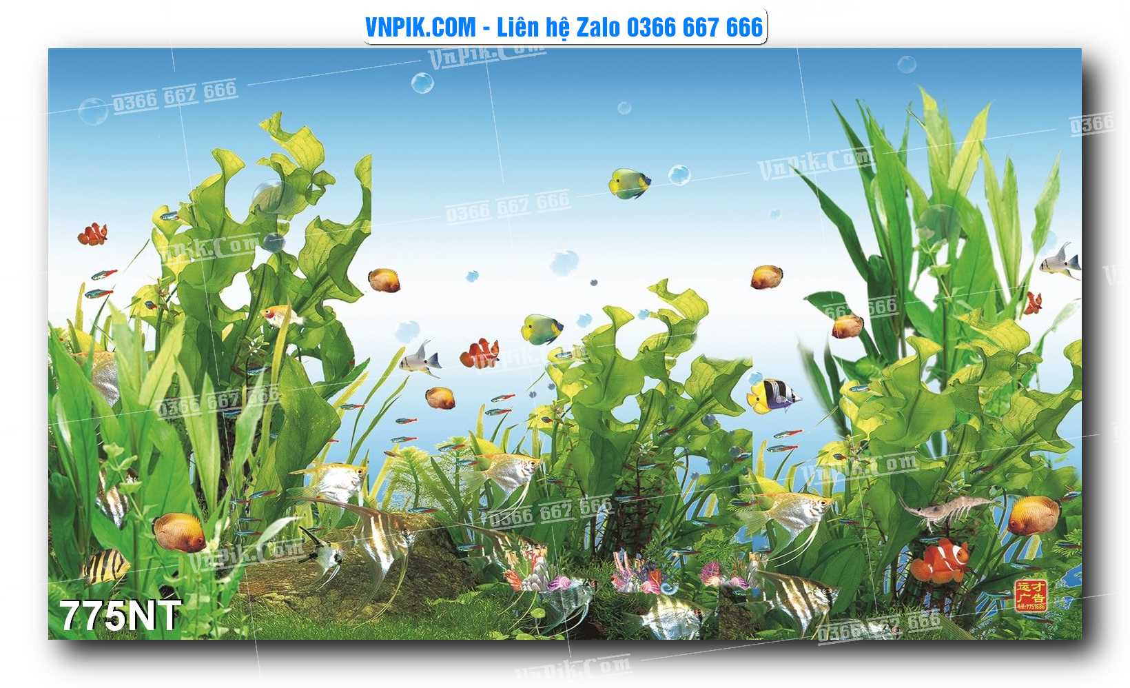 Tranh Trang Trí Phong Cảnh Nghệ Thuật Mã Số 775NT