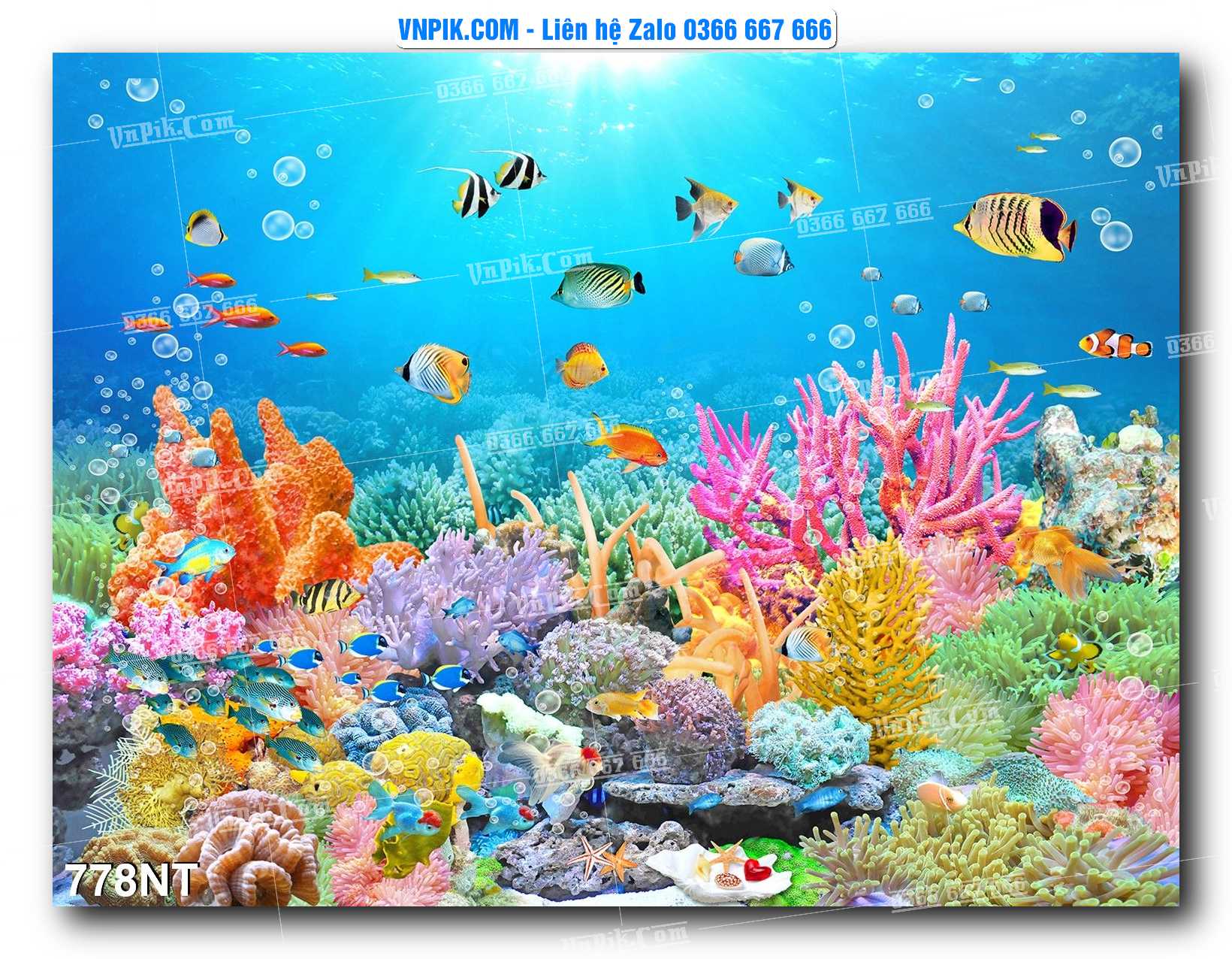 Tranh Trang Trí Phong Cảnh Nghệ Thuật Mã Số 778NT