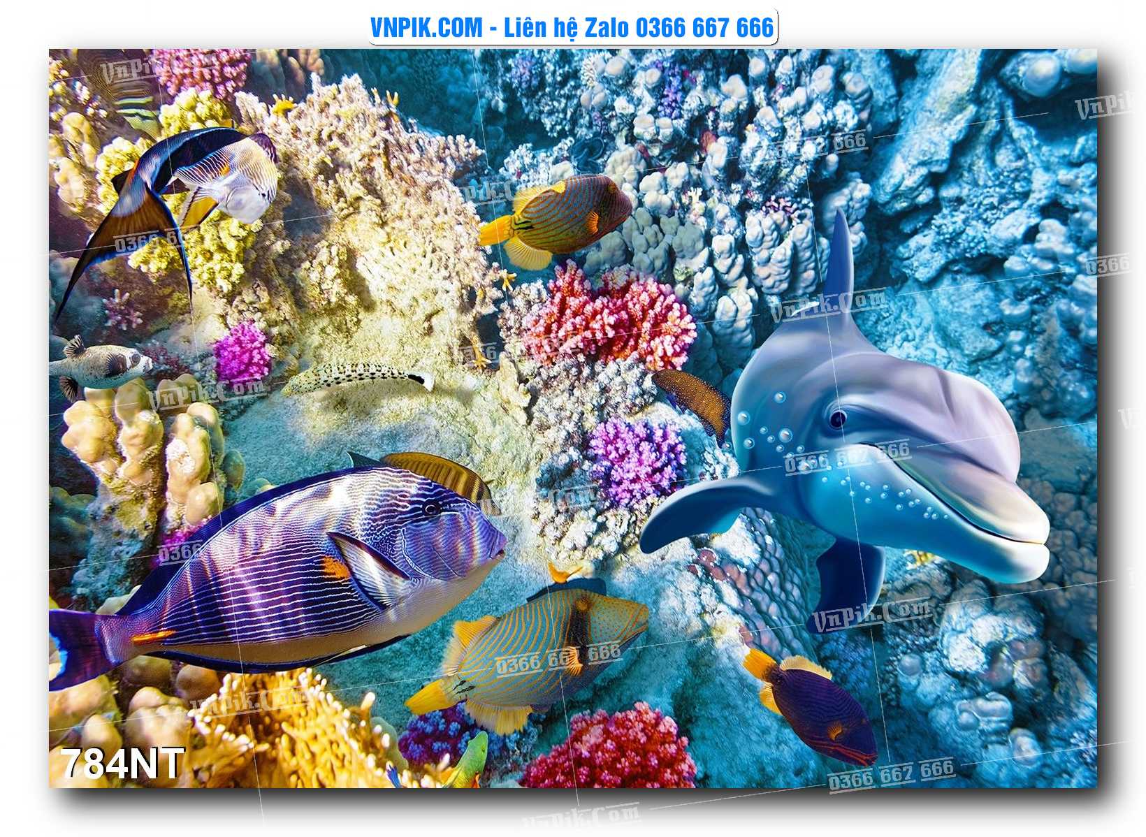 Tranh Trang Trí Phong Cảnh Nghệ Thuật Mã Số 784NT