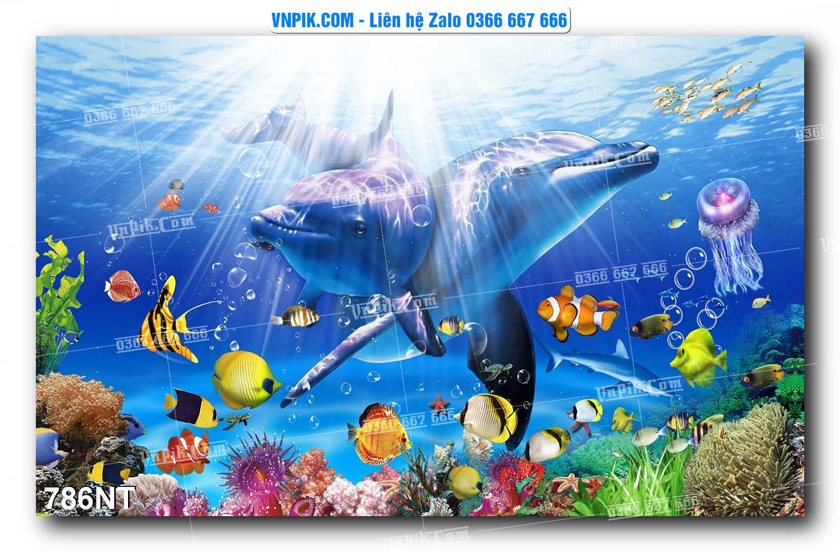 Tranh Trang Trí Phong Cảnh Nghệ Thuật Mã Số 786NT