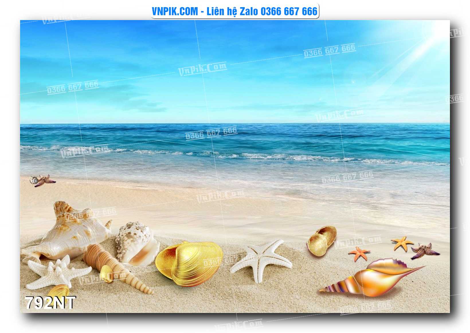 Tranh Trang Trí Phong Cảnh Nghệ Thuật Mã Số 792NT