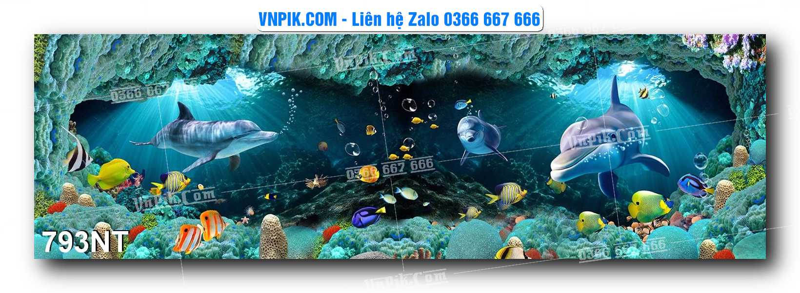 Tranh Trang Trí Phong Cảnh Nghệ Thuật Mã Số 793NT