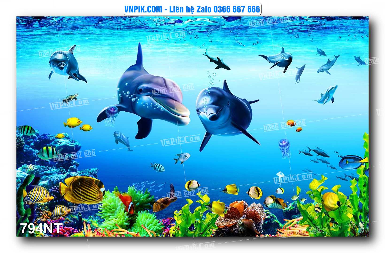 Tranh Trang Trí Phong Cảnh Nghệ Thuật Mã Số 794NT