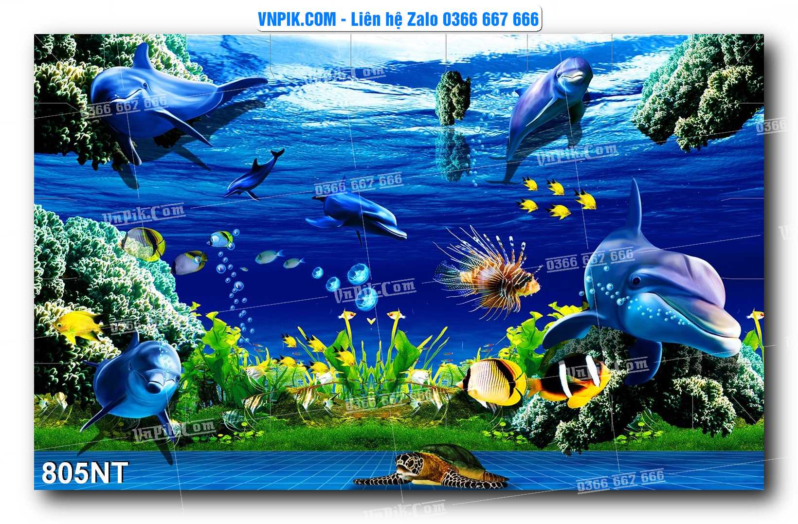Tranh Trang Trí Phong Cảnh Nghệ Thuật Mã Số 805NT