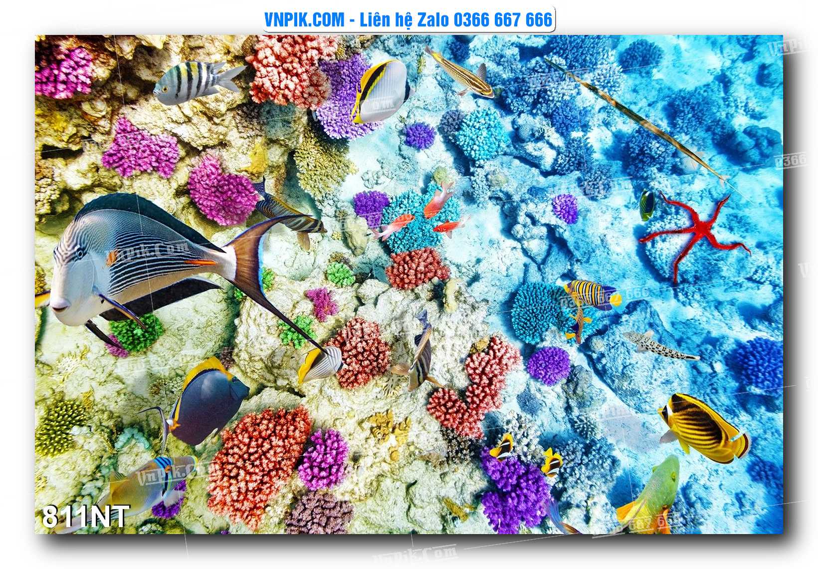 Tranh Trang Trí Phong Cảnh Nghệ Thuật Mã Số 811NT