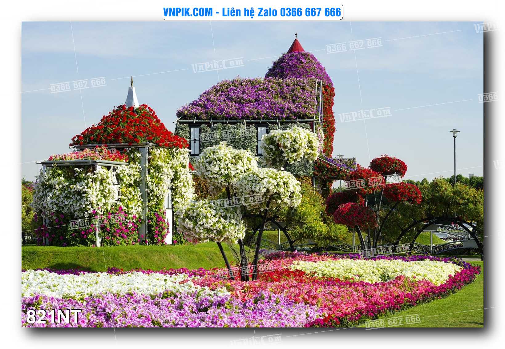 Tranh Trang Trí Phong Cảnh Nghệ Thuật Mã Số 821NT