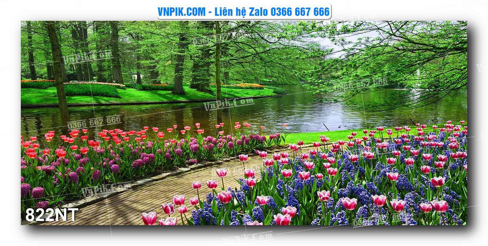 Tranh Trang Trí Phong Cảnh Nghệ Thuật Mã Số 822NT