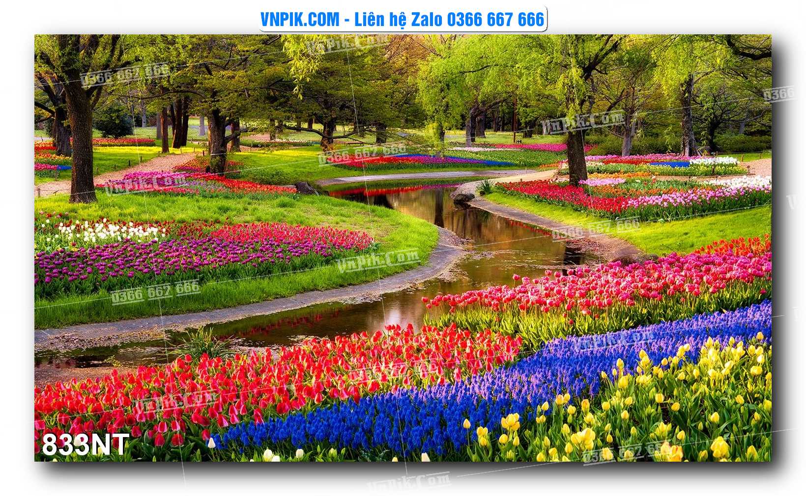Tranh Trang Trí Phong Cảnh Nghệ Thuật Mã Số 833NT