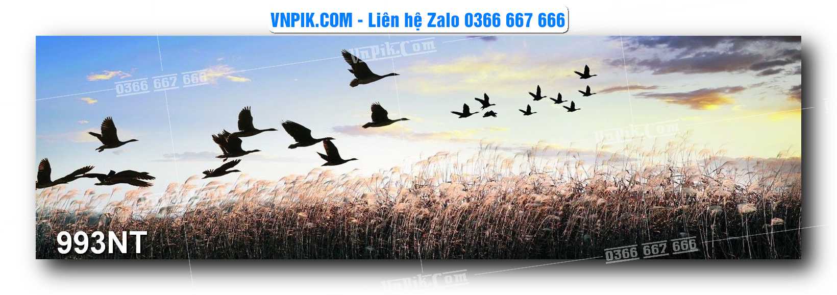 Tranh Trang Trí Phong Cảnh Nghệ Thuật Mã Số 993NT