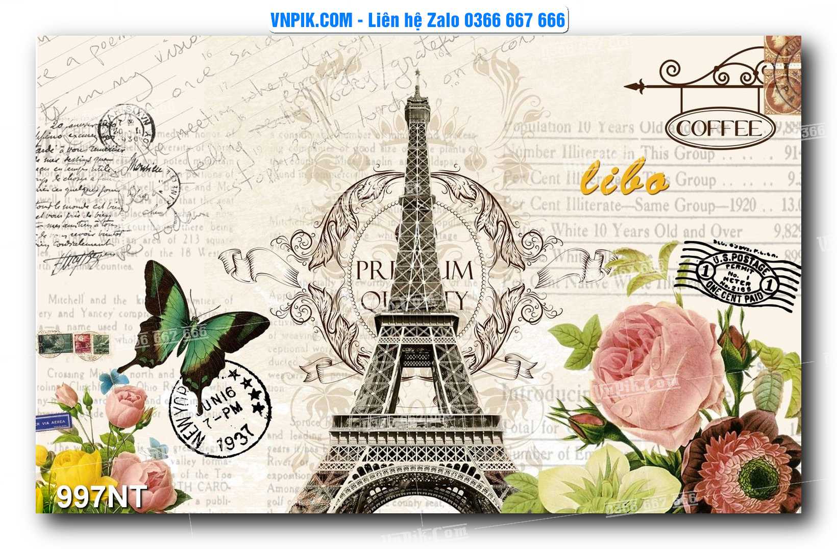 Tranh Trang Trí Phong Cảnh Nghệ Thuật Mã Số 997NT