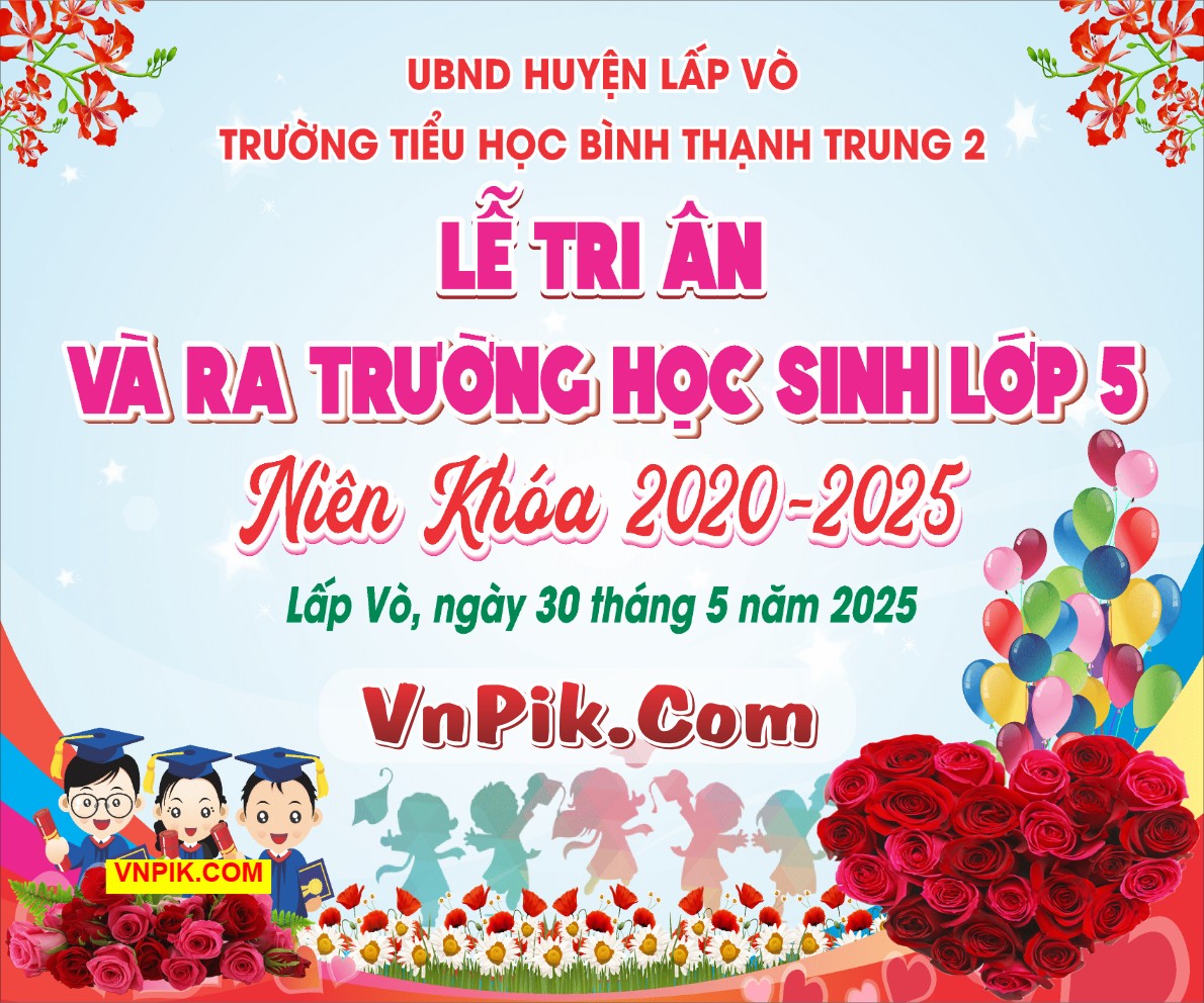 Lễ tri ân và ra trường học sinh lớp 5 niên khoá 2020 – 2025 #3