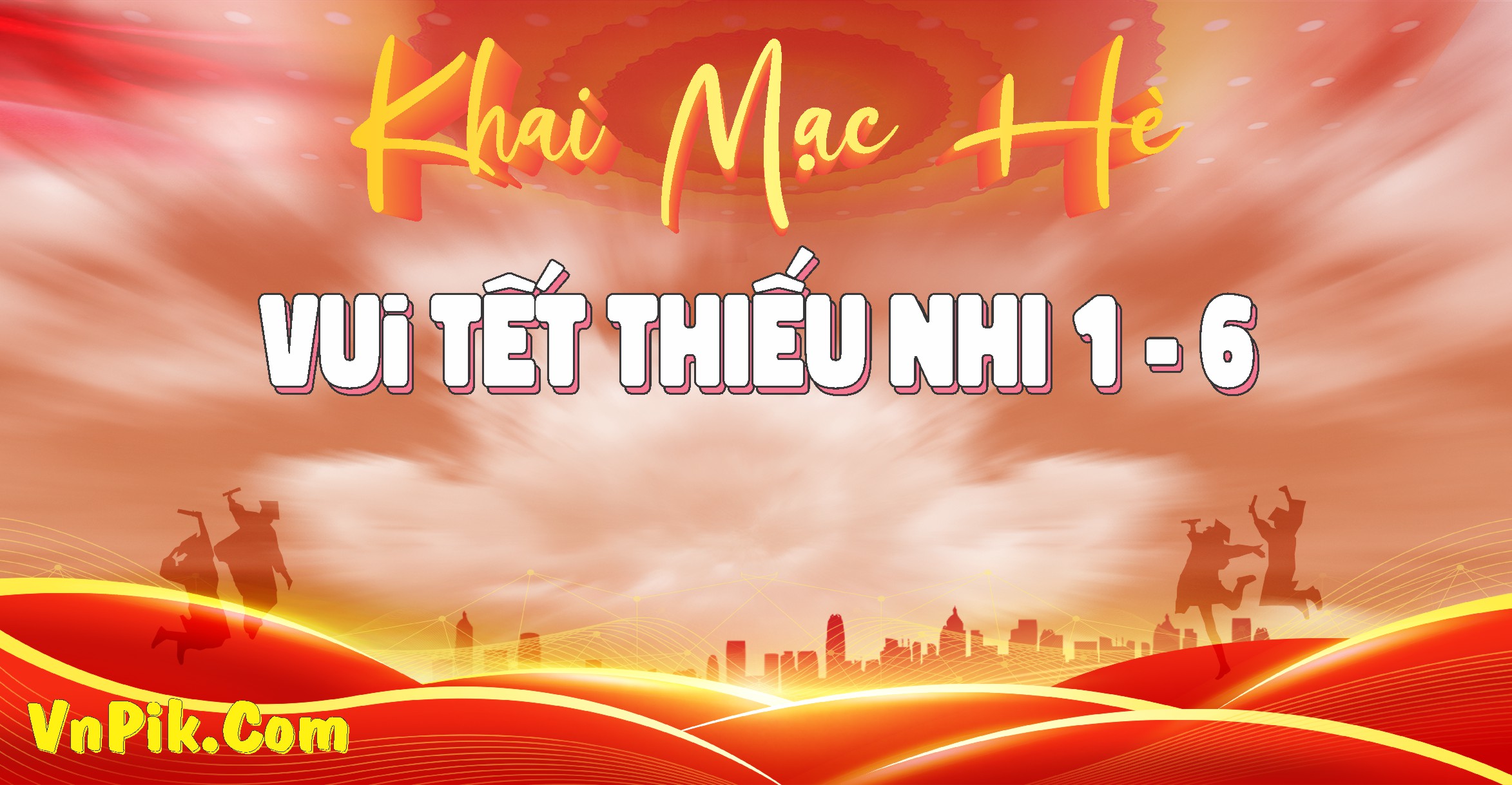 Khai mạc hè, vui tết thiếu nhi 1 tháng 6 mẫu 4677391 #3