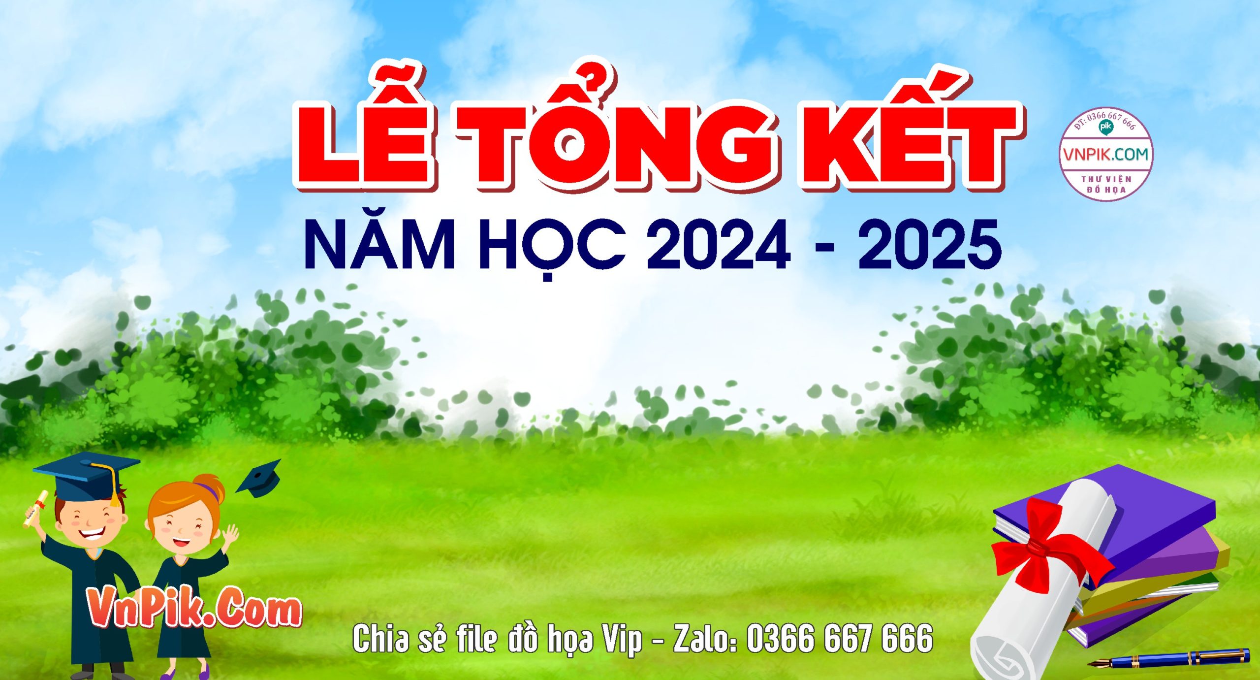 Phông nền lễ tổng kết năm học trường mầm non vector 1444603