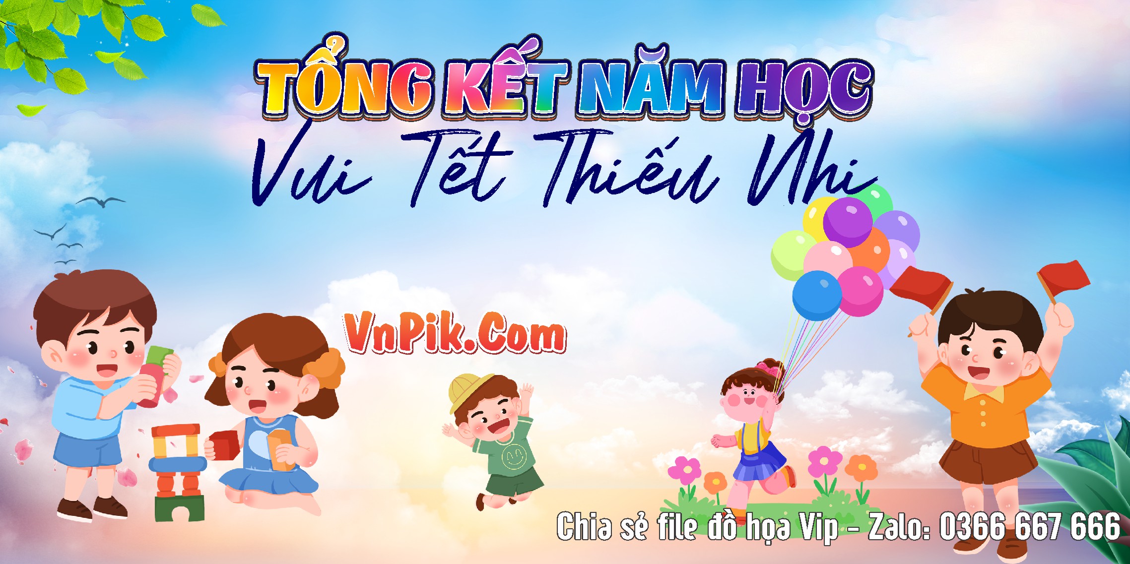 Phông nền lễ tổng kết năm học trường mầm non vector 4889146