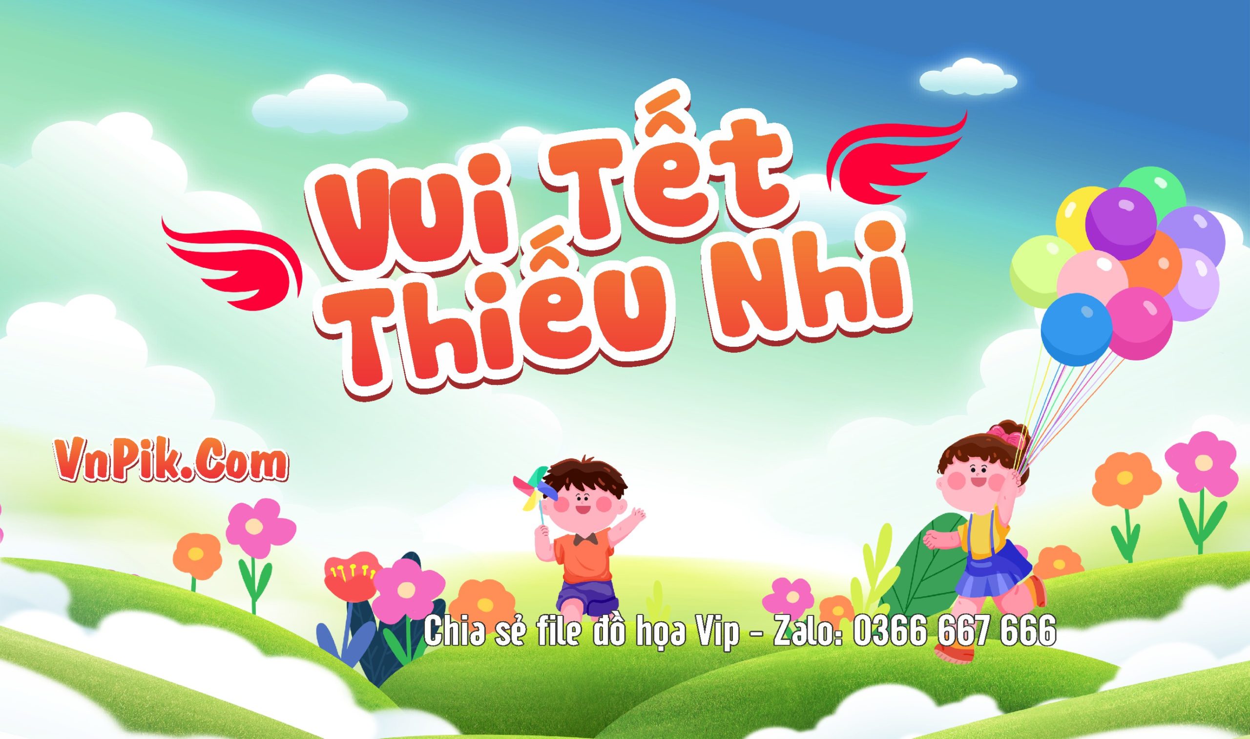 Phông nền vui tết thiếu nhi ngày 1 tháng 6 file vector 4888787