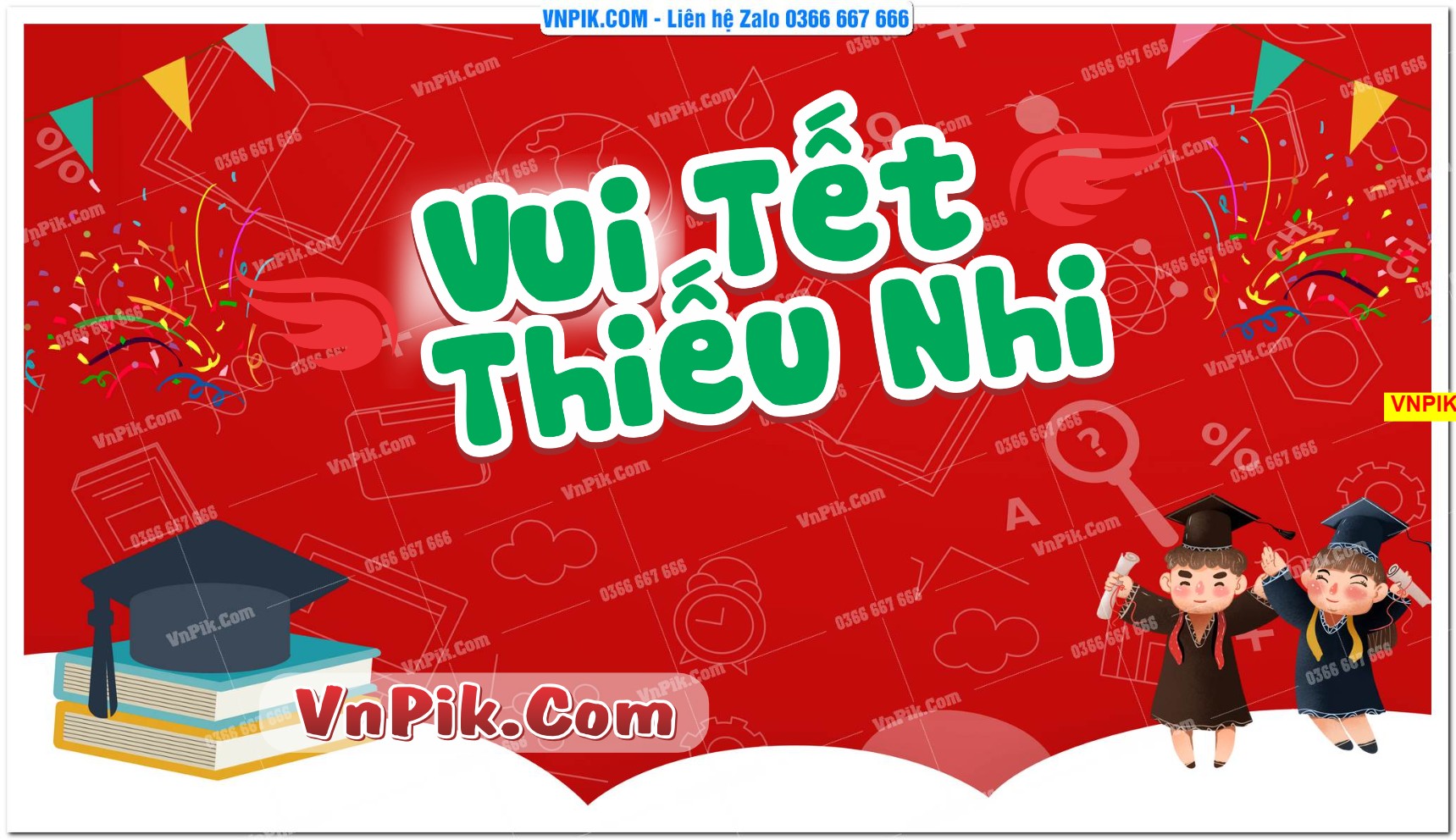Phông Nền Lễ Tổng Kết Năm Học Trường Mầm Non File PSD 55