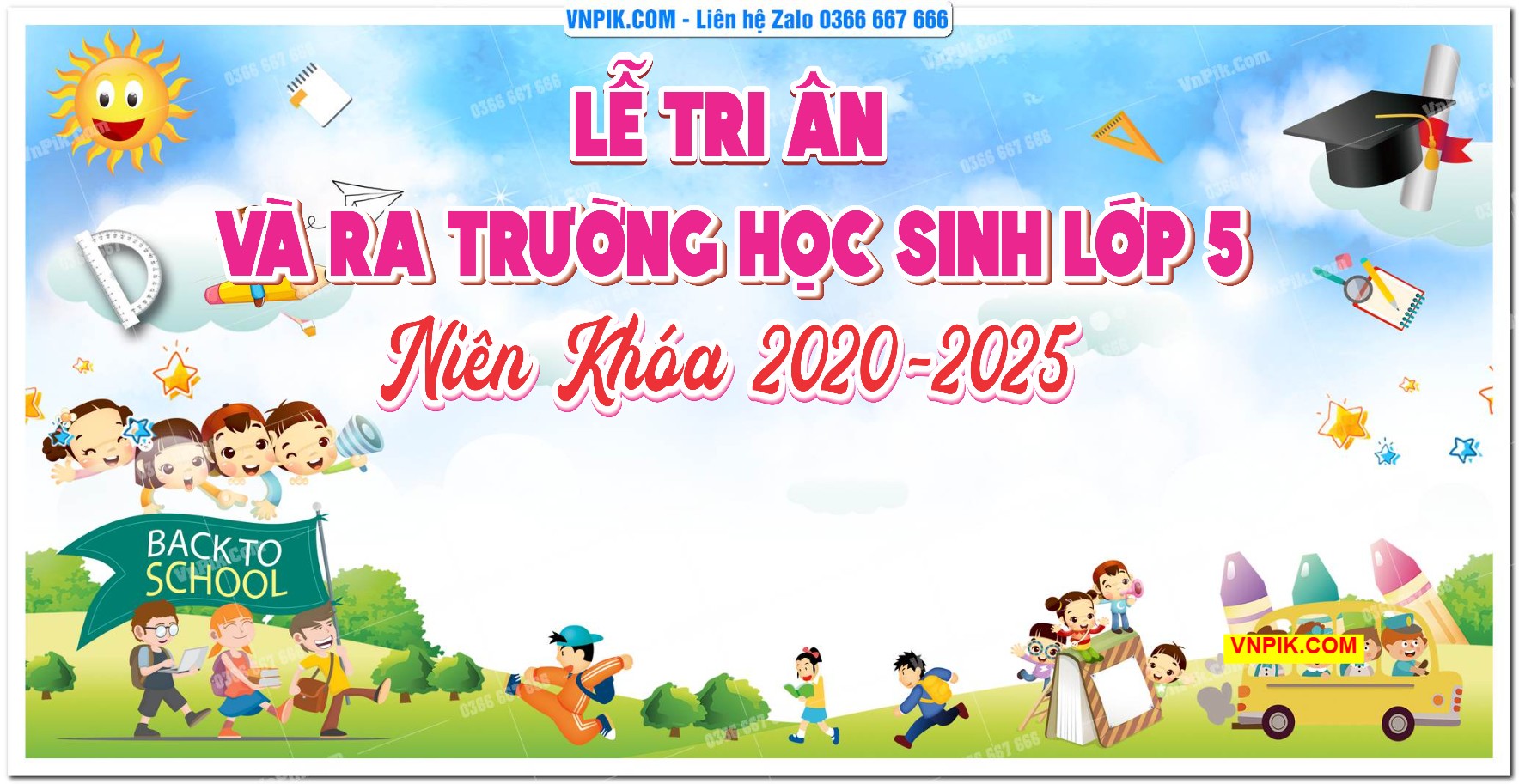 Phông Nền Lễ Tổng Kết Năm Học Trường Mầm Non File PSD 72