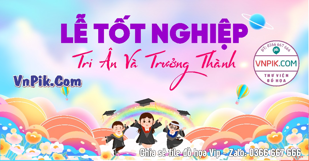 Phông Nền Lễ Tổng Kết Năm Học Trường Mầm Non Vector 37