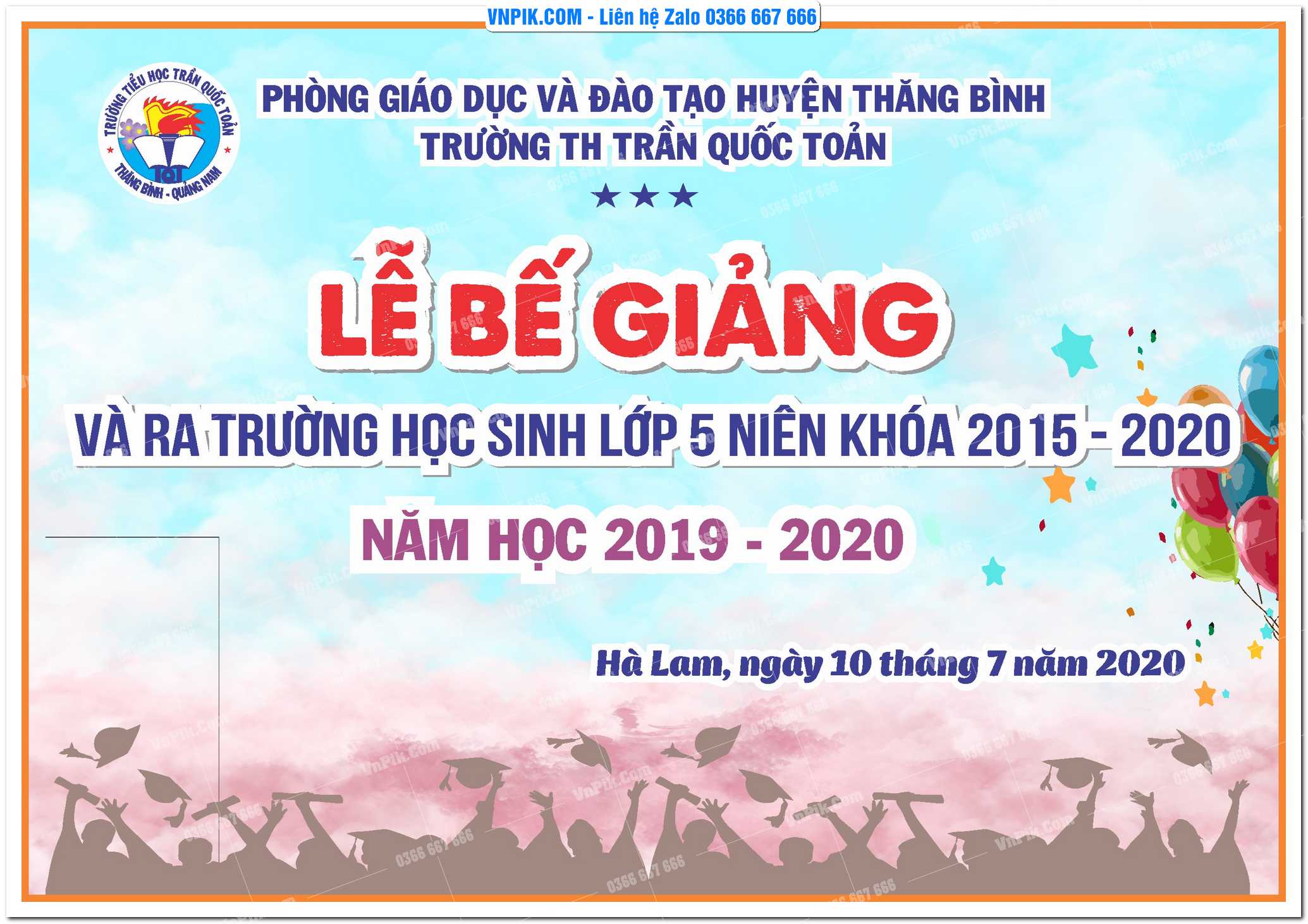 Phông Nền Tổng Kết Năm Học 11