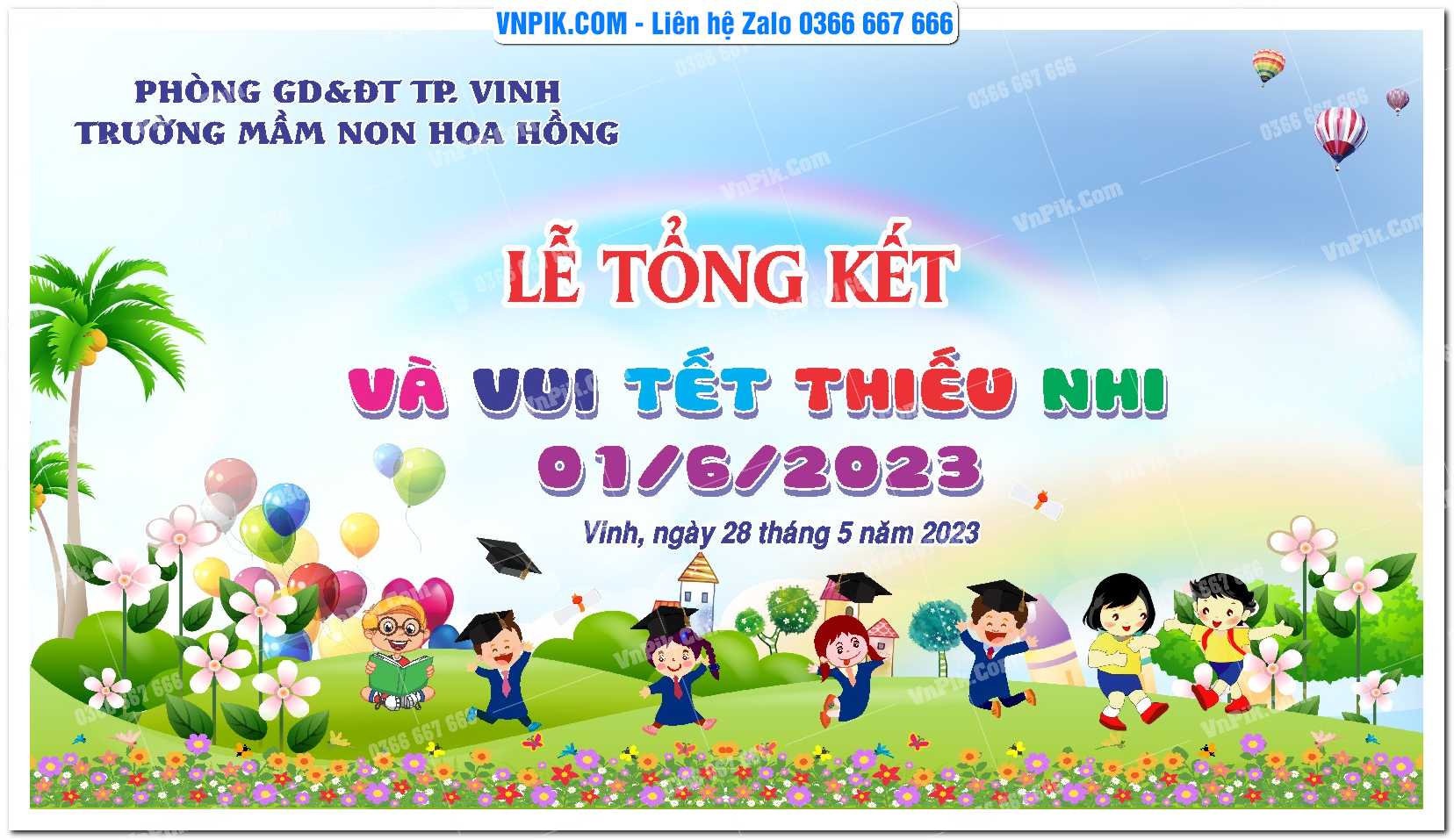 Phông Nền Tổng Kết Năm Học 12