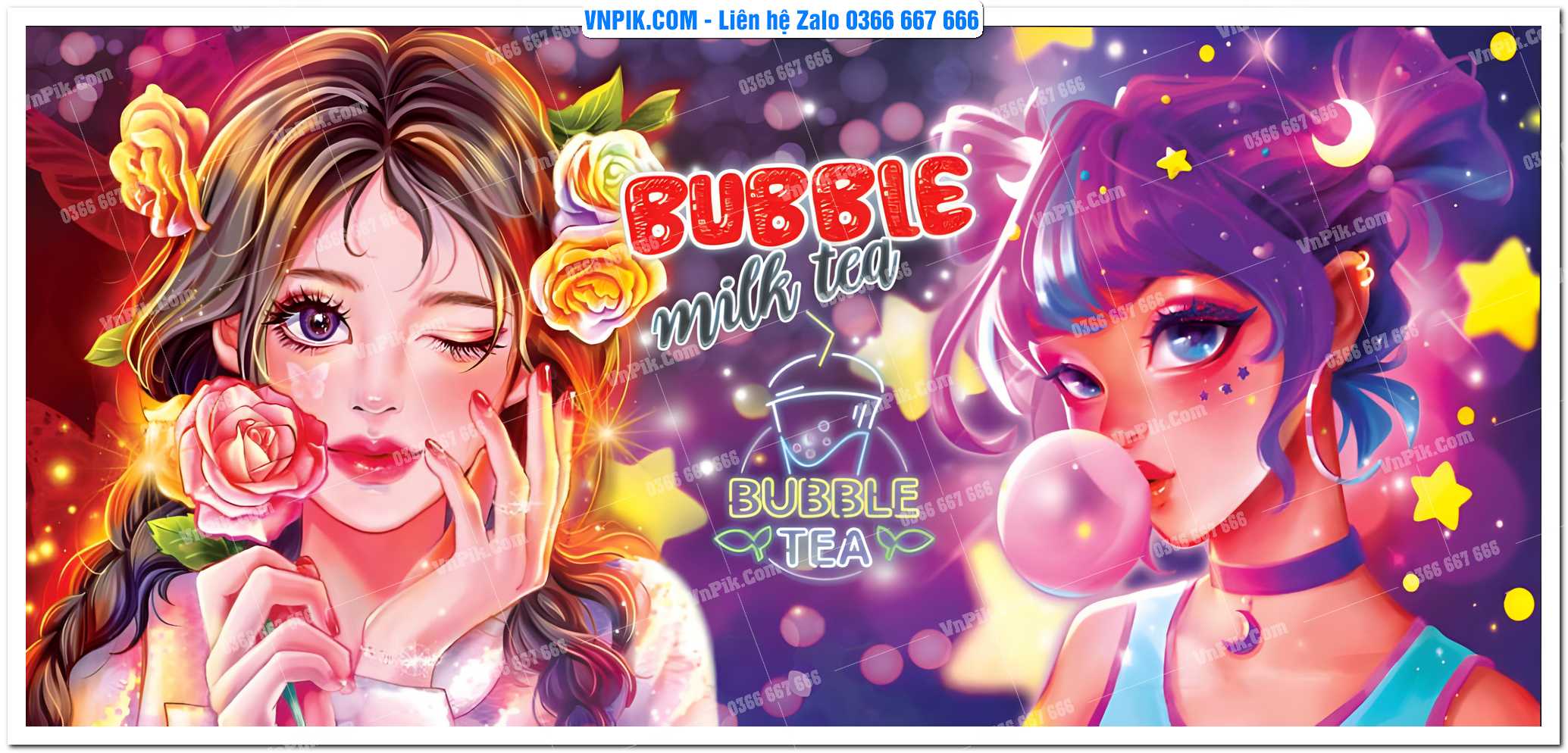 Tranh Trang Trí Quán Cà Phê Mẫu 07
