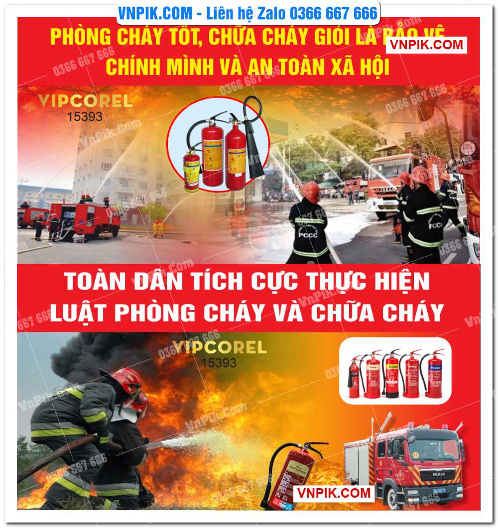 Pano tuyên truyền phòng cháy chữa cháy 2025 #4
