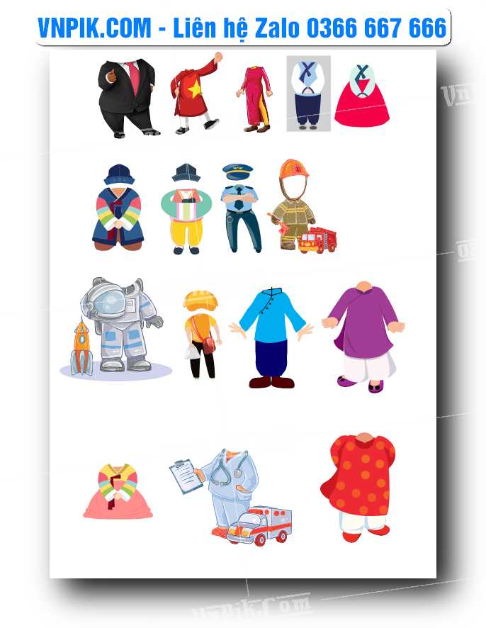 vector chibi trang trí sinh nhật 2025 file corel #20