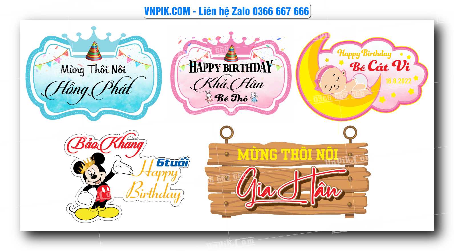 Vector chibi trang trí sinh nhật 2025 file corel #4