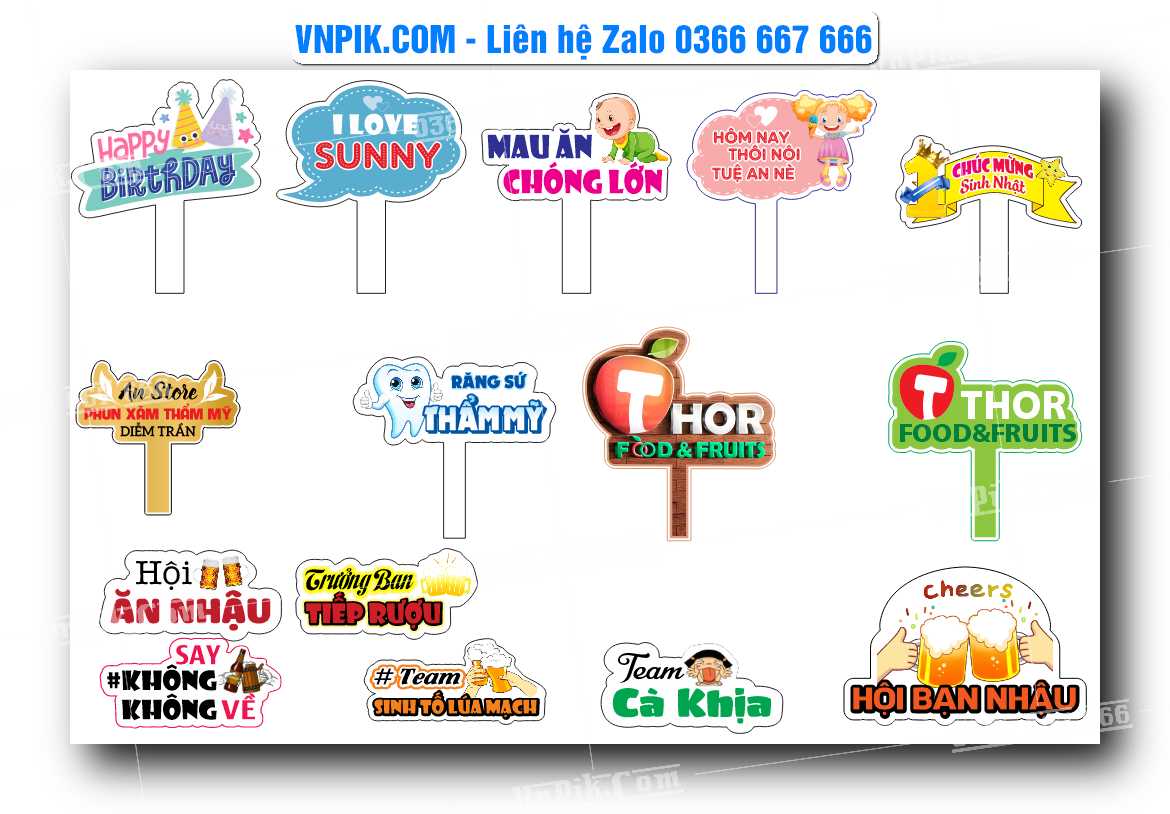 vector chibi trang trí sinh nhật 2025 file corel #7