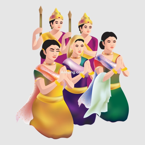 Ảnh Lễ Phật Đản, Vườn Lâm Tỳ Ni – Vector Phật Giáo cho thiết kế Corel, Ai