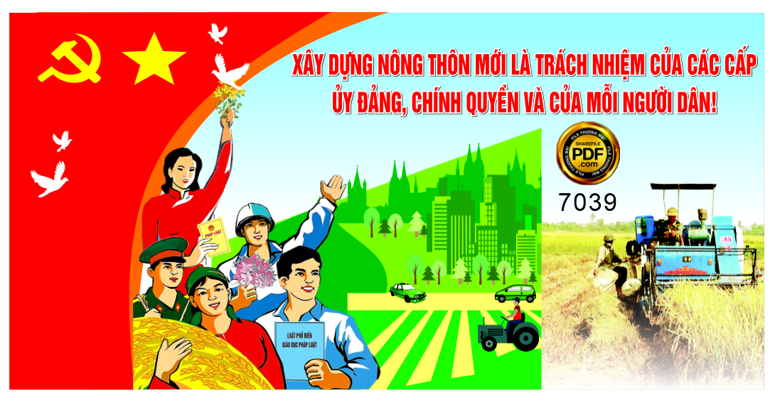 Pano xây dựng nông thôn mới là trách nhiệm…