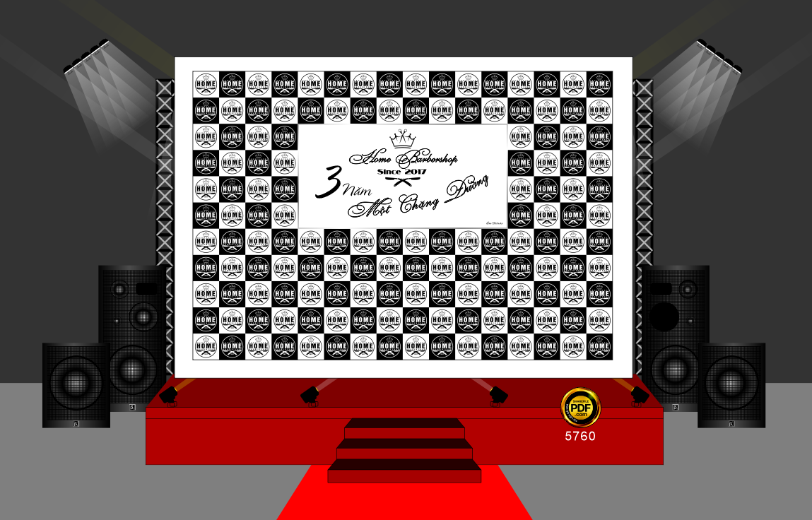 Market backdrop Home Barbershop file corel