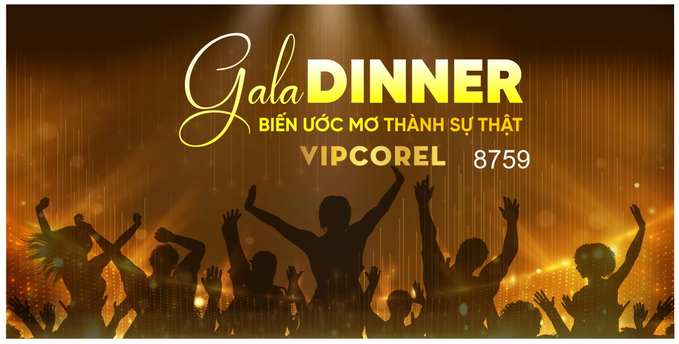 Backdrop gala dinner biến mơ ước thành sự thật