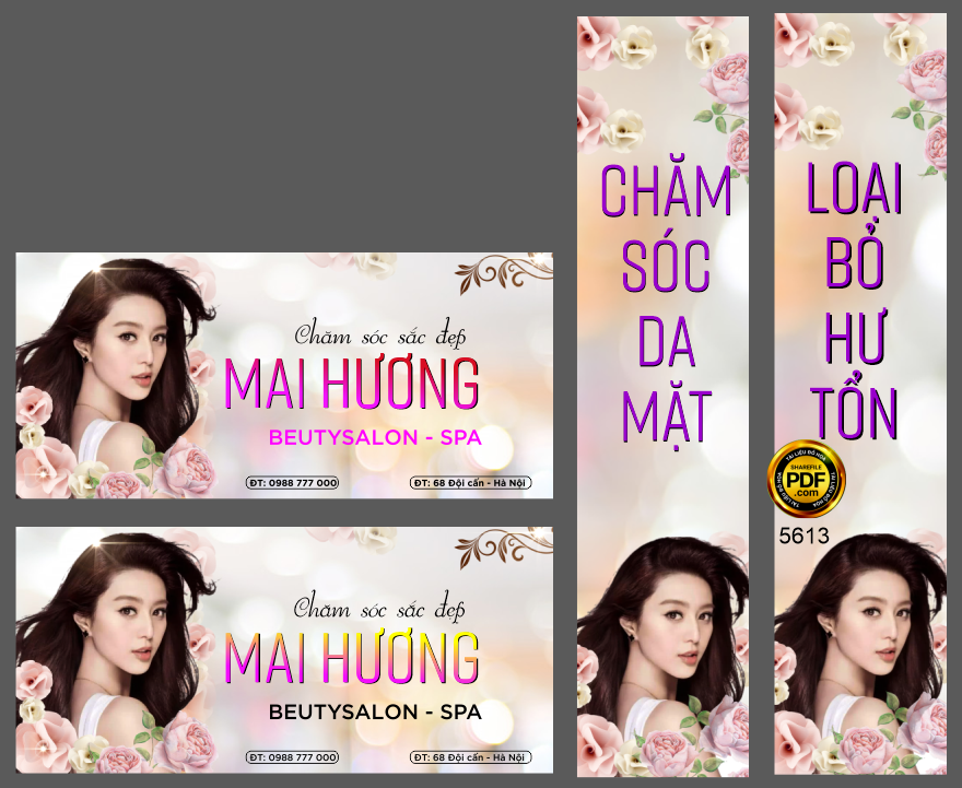 Biển chăm sóc sắc đẹp Mai Hương Beauty Salon Spa