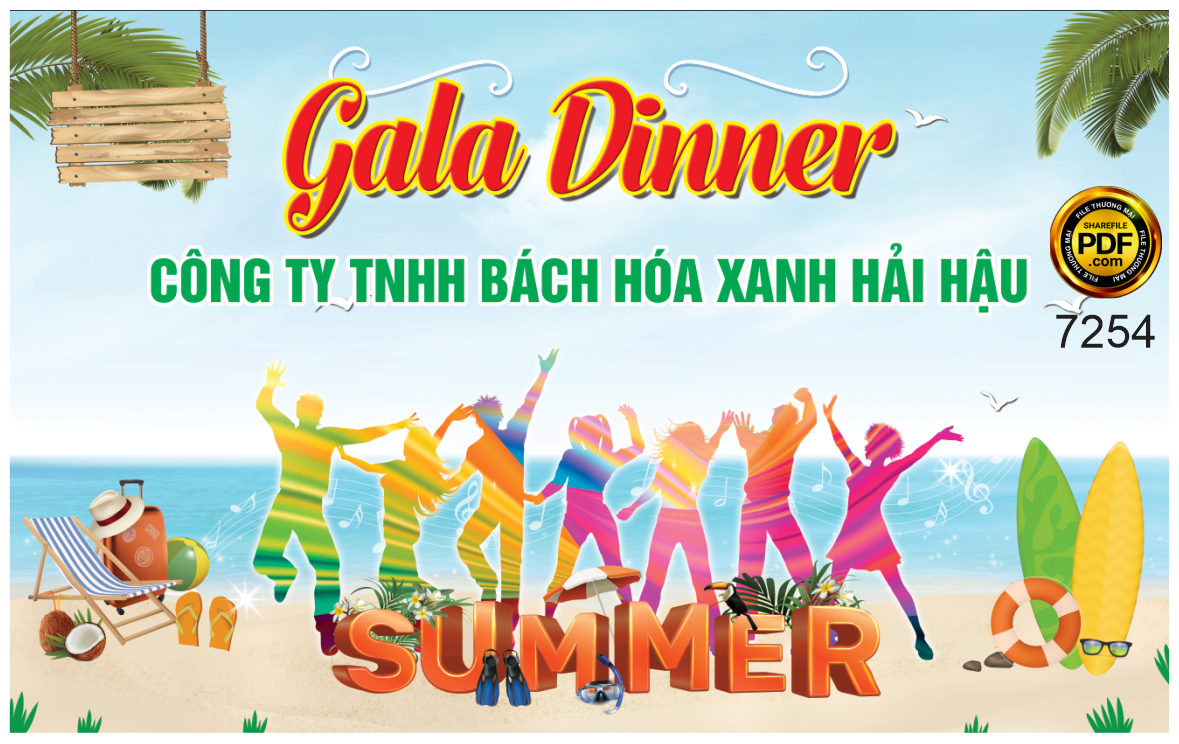 Market Gala dinner công ty Bách Hóa Xanh Hải Hậu PSD
