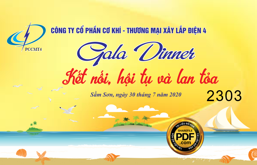 Market Gala dinner kết nối, hội tụ và lan tỏa file vector CDR