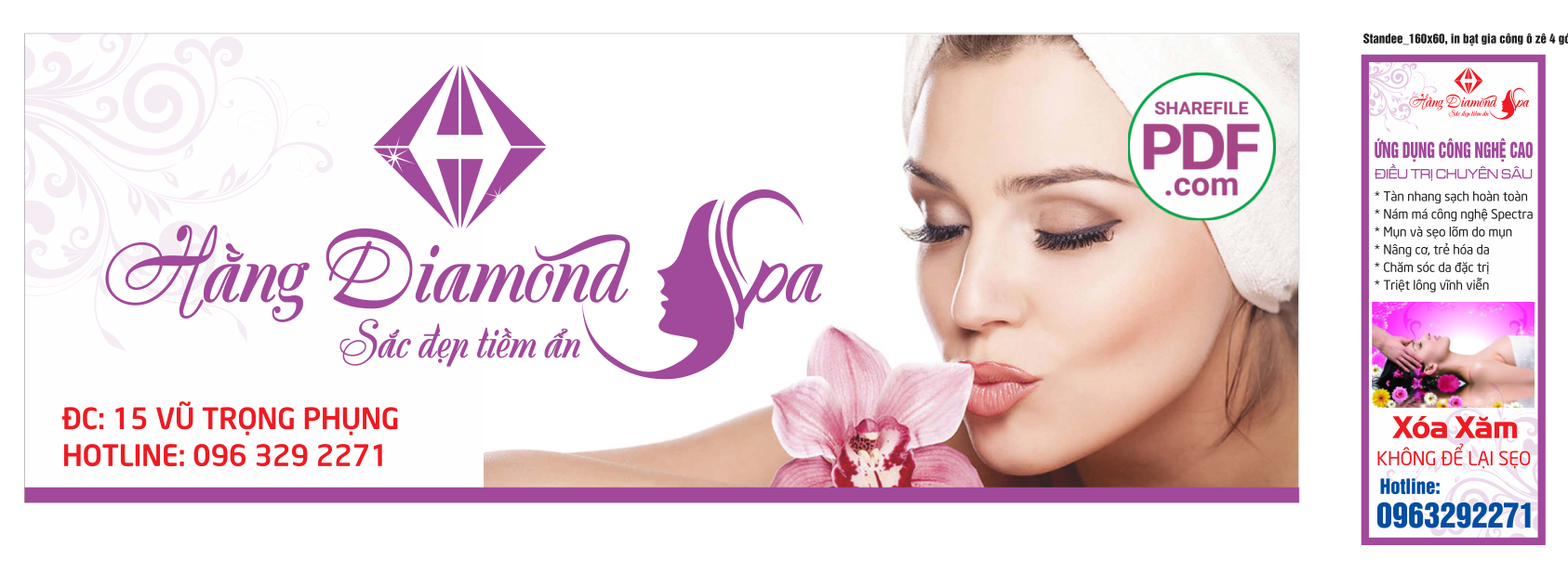 Biển Hằng Diamond Spa – Sắc đẹp tiềm ẩn file PDF & CDR