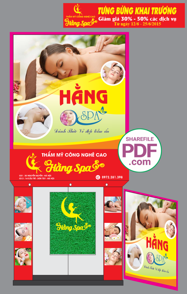 Biển Hằng Spa – Thách thức vẻ đẹp tiềm ẩn file PDF & CDR