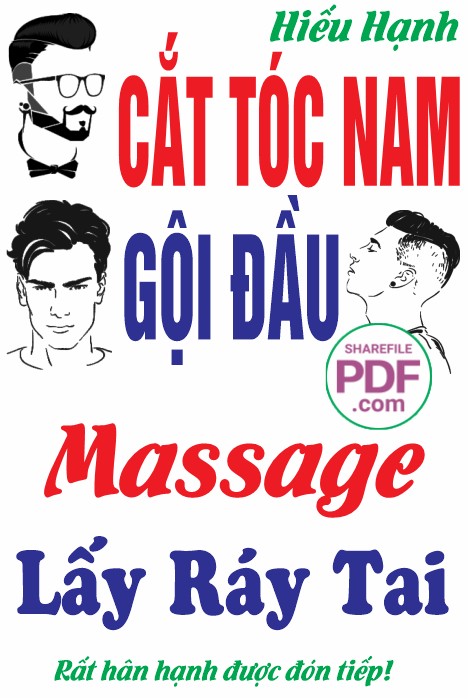 Biển Cắt tóc nam – gội đầu Hiếu Hạnh file PDF & CDR
