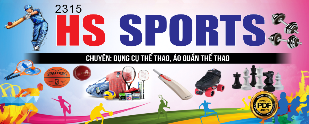 Market cửa hàng HS sport dụng cụ – quần áo thể thao