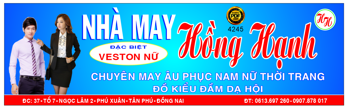 Market biển Nhà may Hồng Hạnh file corel