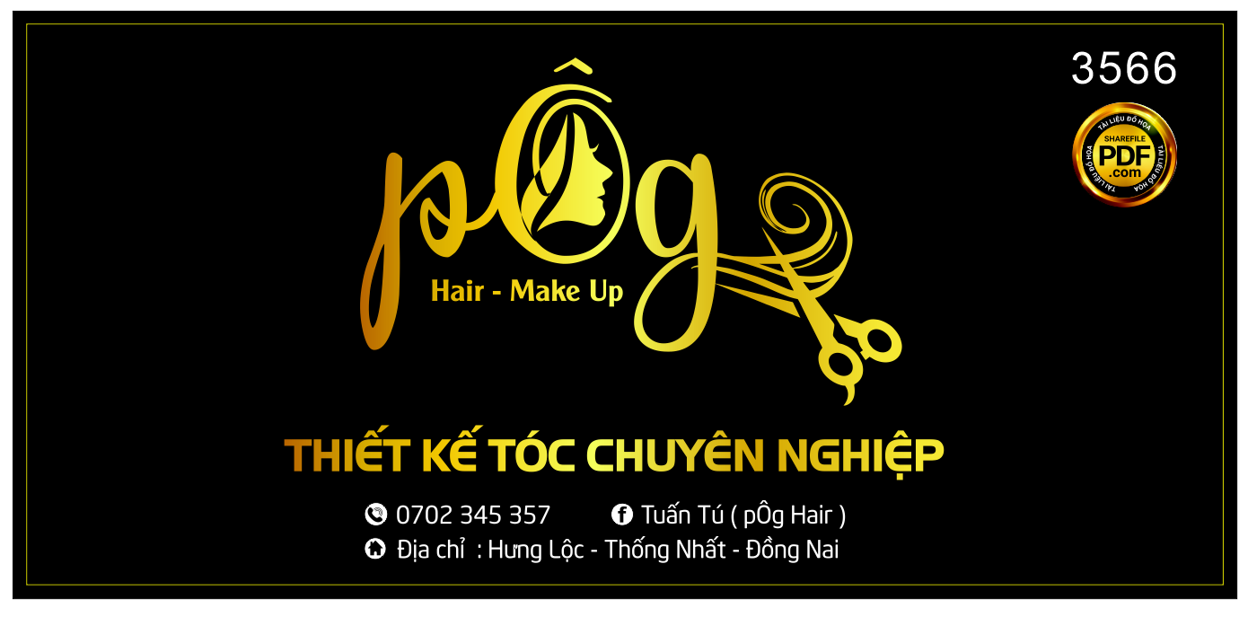 Market thiết kế tóc chuyên nghiệp Tuấn Tú file Corel